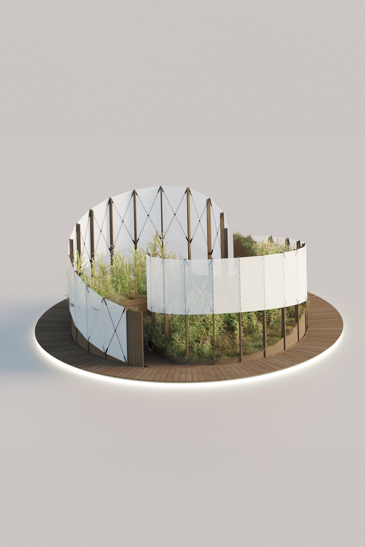 BLOOM, architecture project by Xaarchive Studio, an architecture, design, and parametric studio based in Milan and Barcelona
